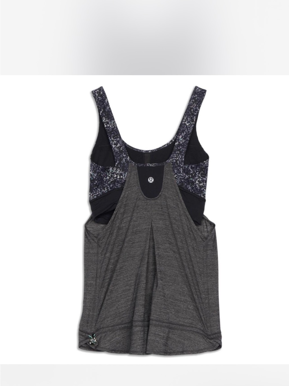 Lululemon Run Times Tank Heathered Cadet size 4